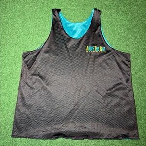 Above The Rim Basketball Tank-Top Vintage 90s L/XL 23x28 Reversible Hoopwear